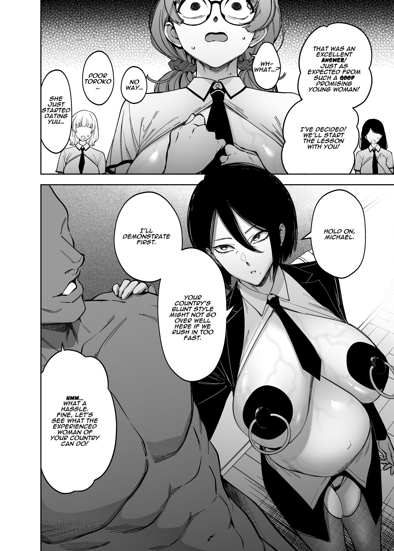 Hentai Manga Comic-Breeding Policy with the Superior Race-Read-5